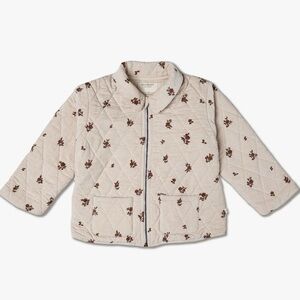 NWOT Organic Quilted Corduroy Zipper Jacket 2T